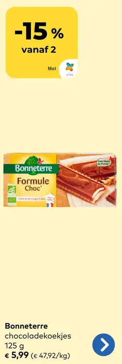 Aanbieding: chocoladekoekjes