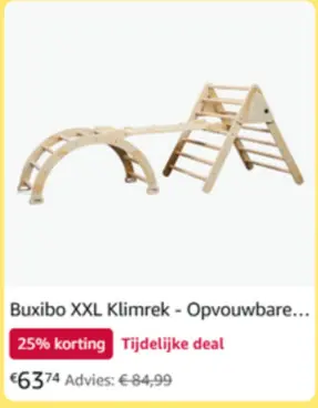 Promotie: Buxibo XXL Klimrek