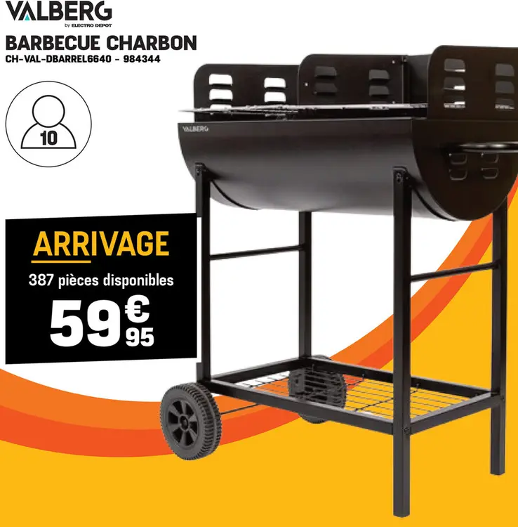 Offre: Barbecue charbon