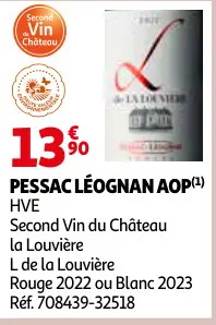 Offre: Pessac léognan aop