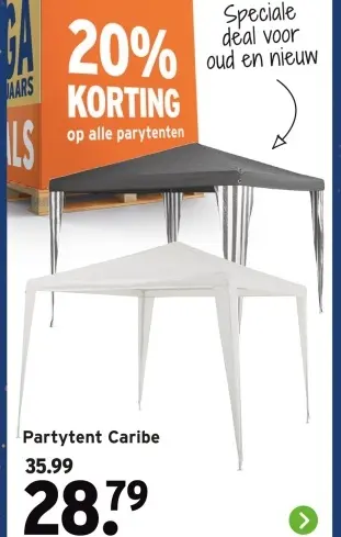 Aanbieding: Partytent Caribe