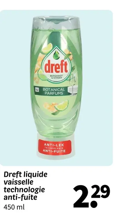Offre: Dreft liquide vaisselle