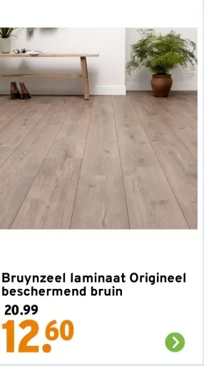 Aanbieding: Bruynzeel laminaat Origineel beschermend bruin
