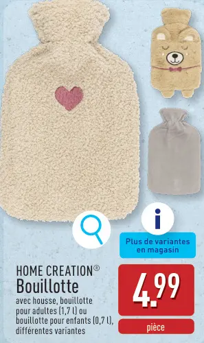 Offre: HOME CREATION® Bouillotte