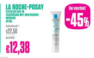 Aanbieding: La roche-posay effaclar duo-m
