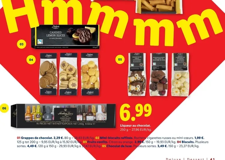 Offre: Liqueur au chocolat.