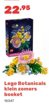 Aanbieding: Lego Botanicals klein zomers boeket