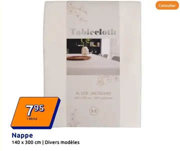 Offre: Nappe