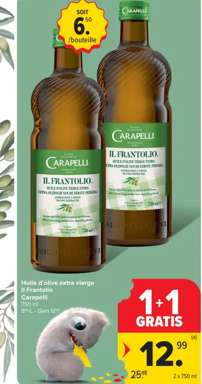 Offre: Huile d'olive extra vierge Il Frantolio