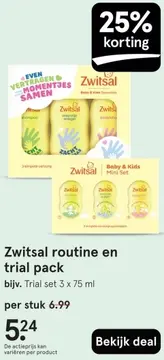Aanbieding: Routine en trial pack