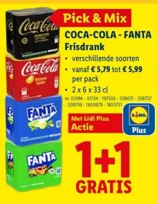 Promotie: Frisdrank