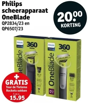 Promotie: Scheerapparaat OneBlade