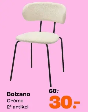 Aanbieding: Eetkamerstoel Bolzano