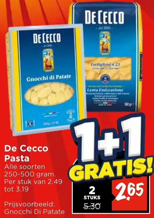 Aanbieding: Pasta