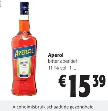 Aanbieding: Bitter aperitief