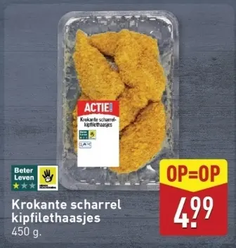 Aanbieding: Krokante scharrel kipfilethaasjes