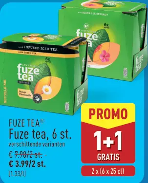 Promotie: FUZE TEA® Fuze tea