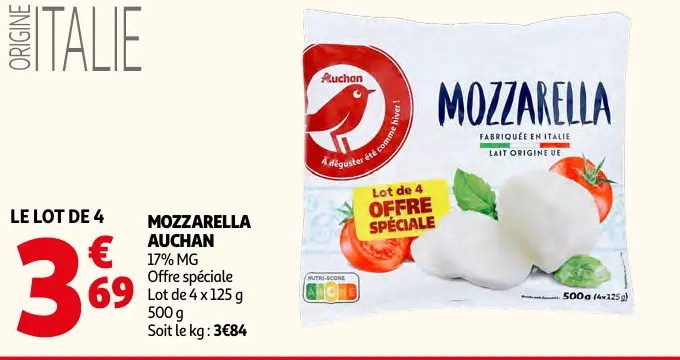 Offre: Mozzarella
