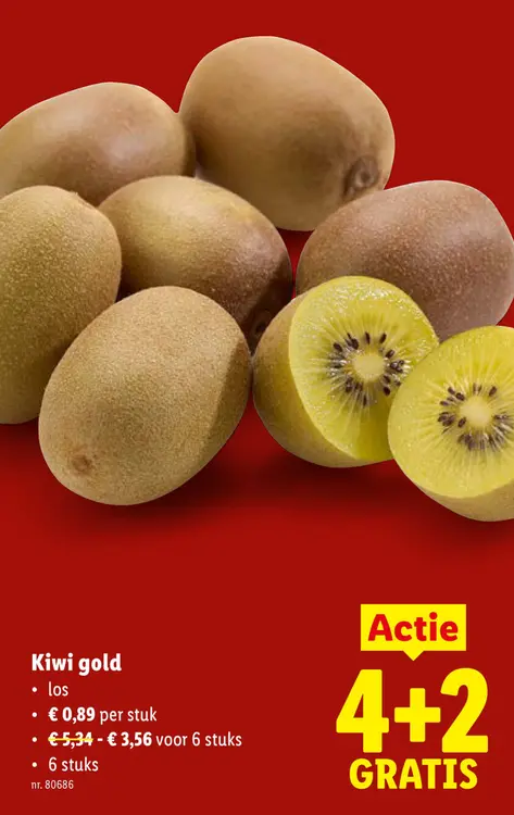 Promotie: Kiwi gold