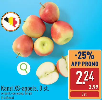 Promotie: Kanzi XS-appels