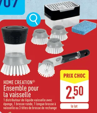 Offre: Ensemble pour la vaisselle