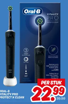 Aanbieding: ORAL-B VITALITY PRO PROTECT X CLEAN