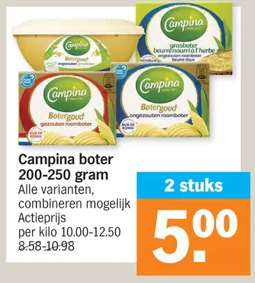 Promotie: Campina boter