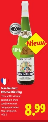 Aanbieding: Jean Neubert Réserve Riesling