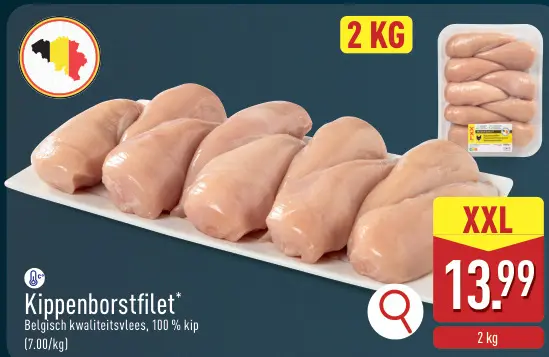 Promotie: Kippenborstfilet