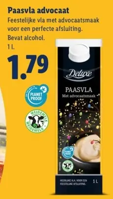 Aanbieding: Paasvla advocaat