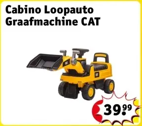 Aanbieding: Loopauto Graafmachine