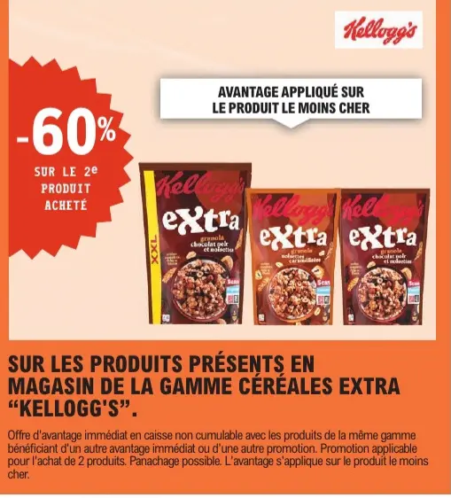 Promotie: Céréales Extra