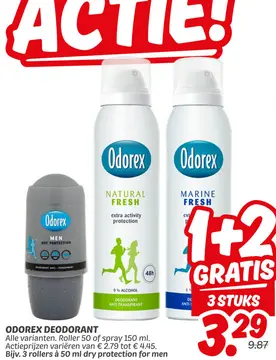 Aanbieding: Odorex deodorant