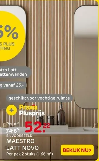 Aanbieding: Maestro latt novo