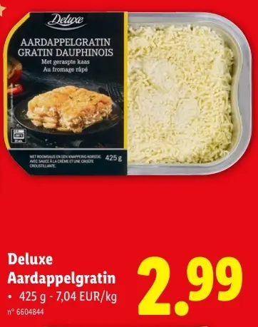 Aanbieding: Aardappelgratin