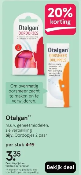 Aanbieding: Otalgan