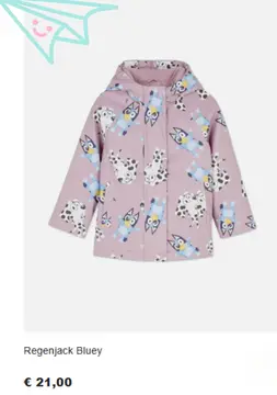 Aanbieding: Regenjack Bluey