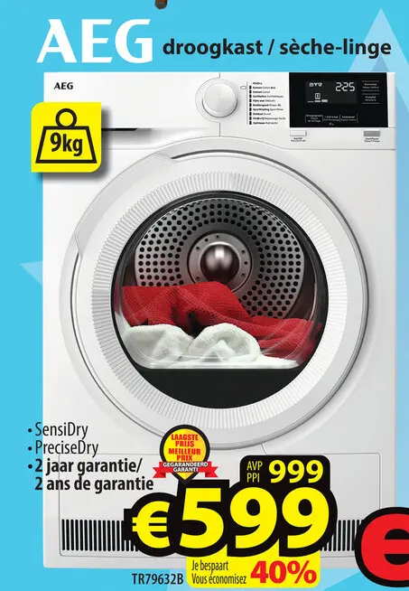 Promotie: droogkast / sèche-linge