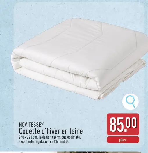 Offre: Couette d’hiver en laine