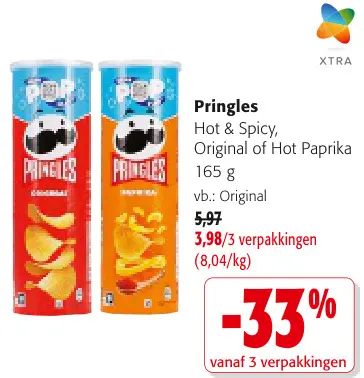 Promotie: Pringles