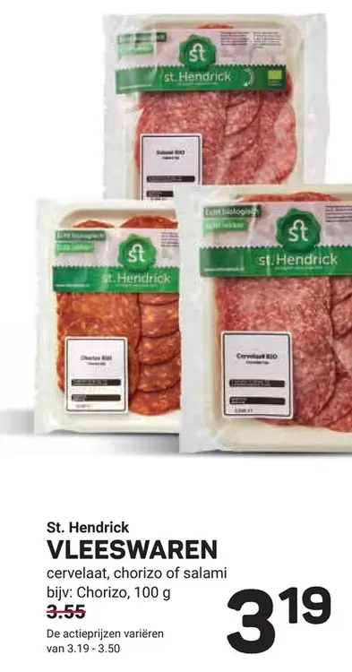 Aanbieding: St. Hendrick VLEESWAREN