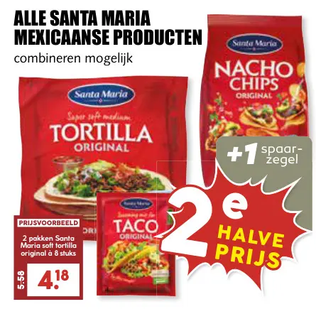 Aanbieding: Alle Santa Maria Mexicaanse producten