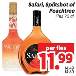 Aanbieding: Safari, Splitshot of Peachtree