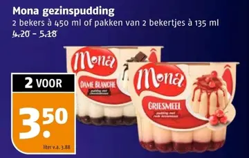 Aanbieding: Mona gezinspudding