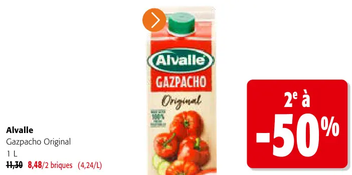 Offre: Gazpacho Original 1 L