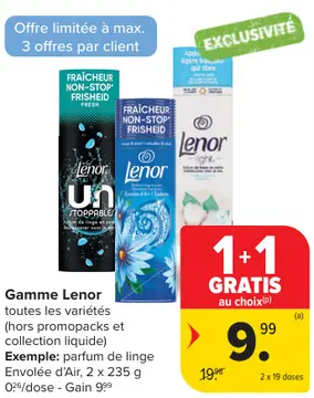 Offre: Gamme Lenor