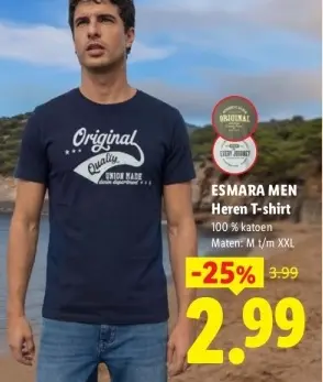 Aanbieding: Heren T-shirt