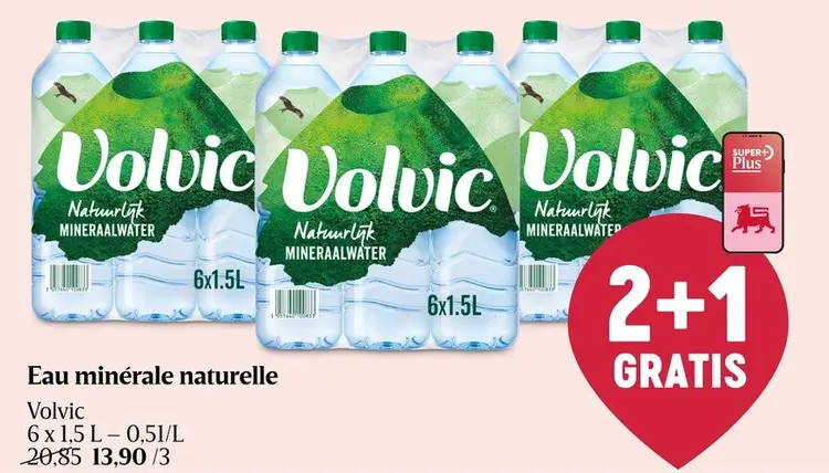 Offre: Eau minérale naturelle