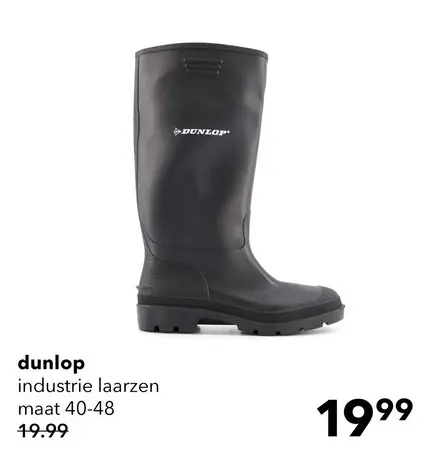Aanbieding: Dunlop Pricemastor heren industrie laarzen