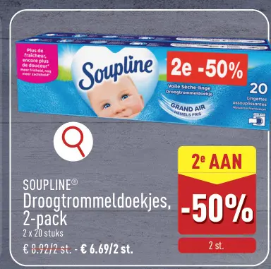 Promotie: Droogtrommeldoekjes